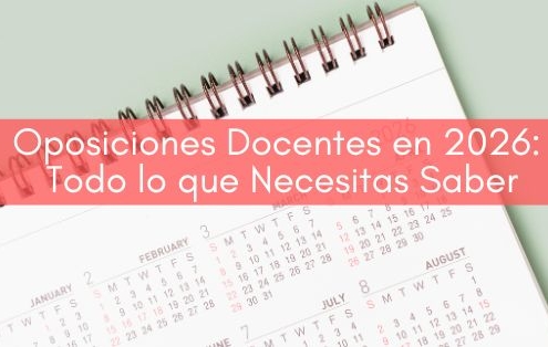 Oposiciones docentes 2026 en Galicia