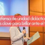 Defensa de unidad didáctica ante el tribunal de una oposición