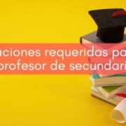 Qué títulos me han falta para ser profesor de secundaria